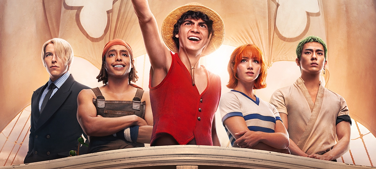 Chapéus de Palha estampam pôster da série live-action de One Piece