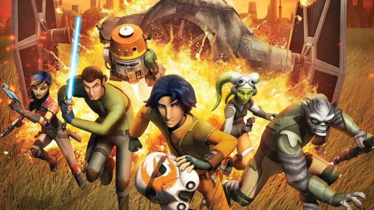 Espectros, os protagonistas de Star Wars: Rebels (LucasFilm/Reprodução)