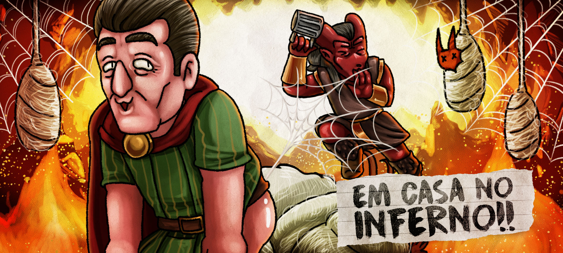 ISSO É O INFERNO MESMO!