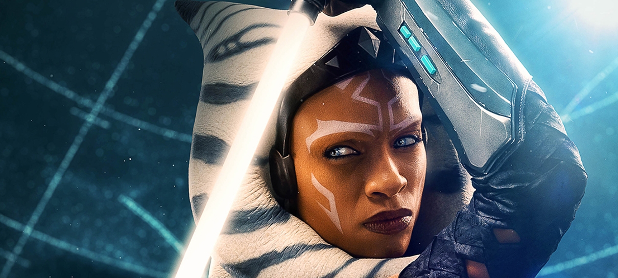 Ahsoka ganha cartazes individuais com Rosario Dawson e mais