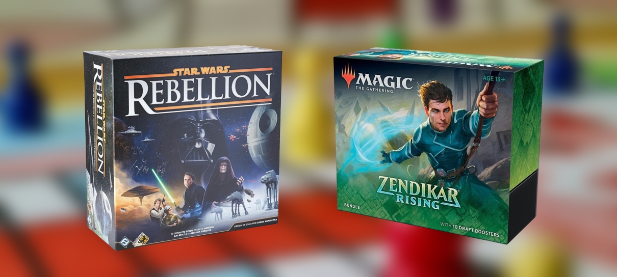 6 board games e mais em oferta no Saldão do Cliente