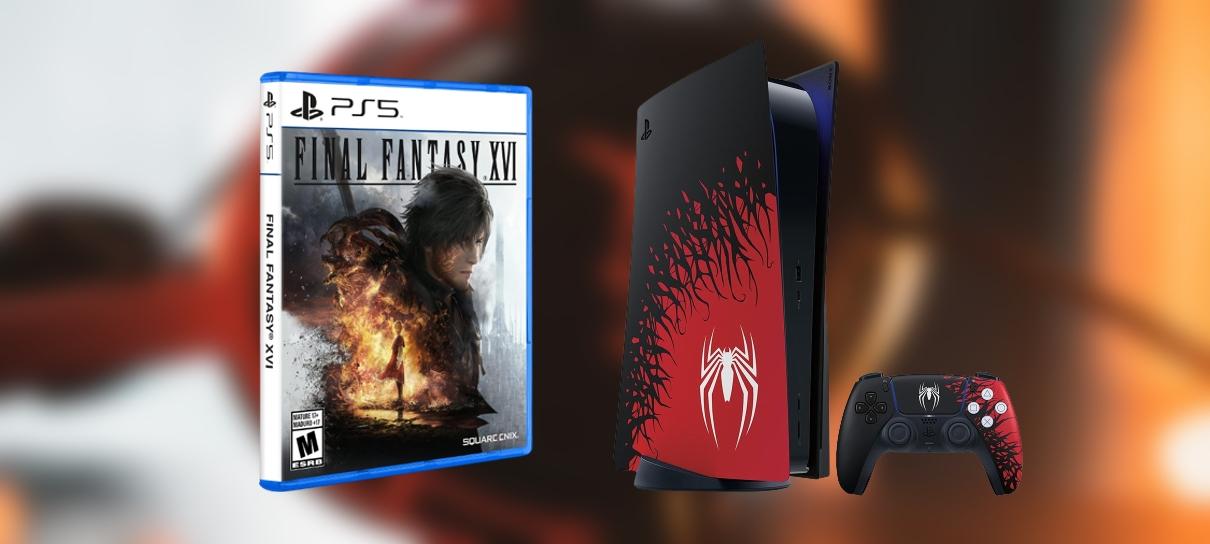 PS5 do Homem-Aranha e mais itens em promoção no Dia do Gamer