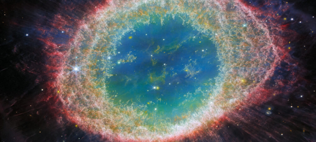 Telescópio James Webb capta novas imagens da Nebulosa do Anel