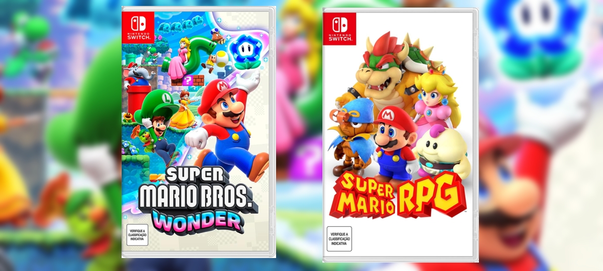 Super Mario Bros. Wonder, Super Mario RPG e mais entram em pré-venda
