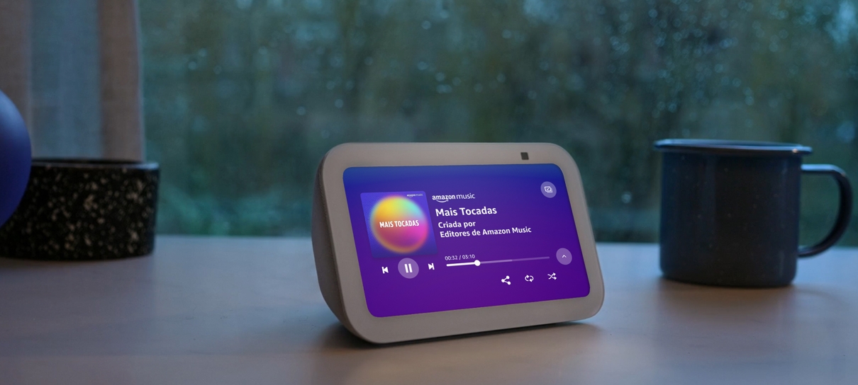 Amazon lança nova geração do Echo Show 5