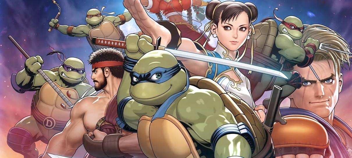 Street Fighter 6 anuncia colaboração com As Tartarugas Ninja