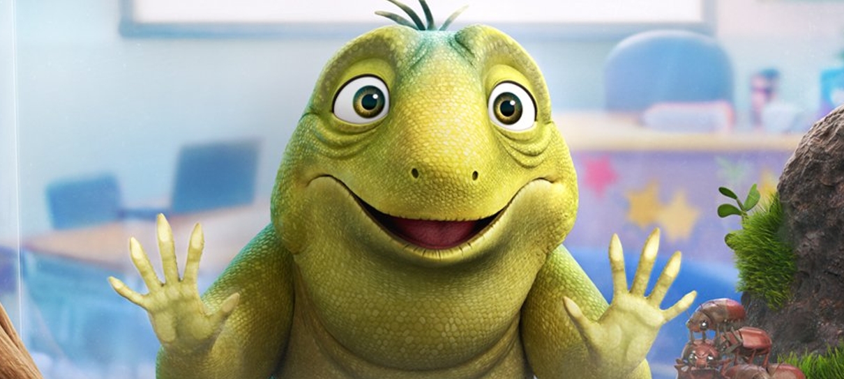 Adam Sandler é um lagarto fofo em teaser de Leo, animação da Netflix