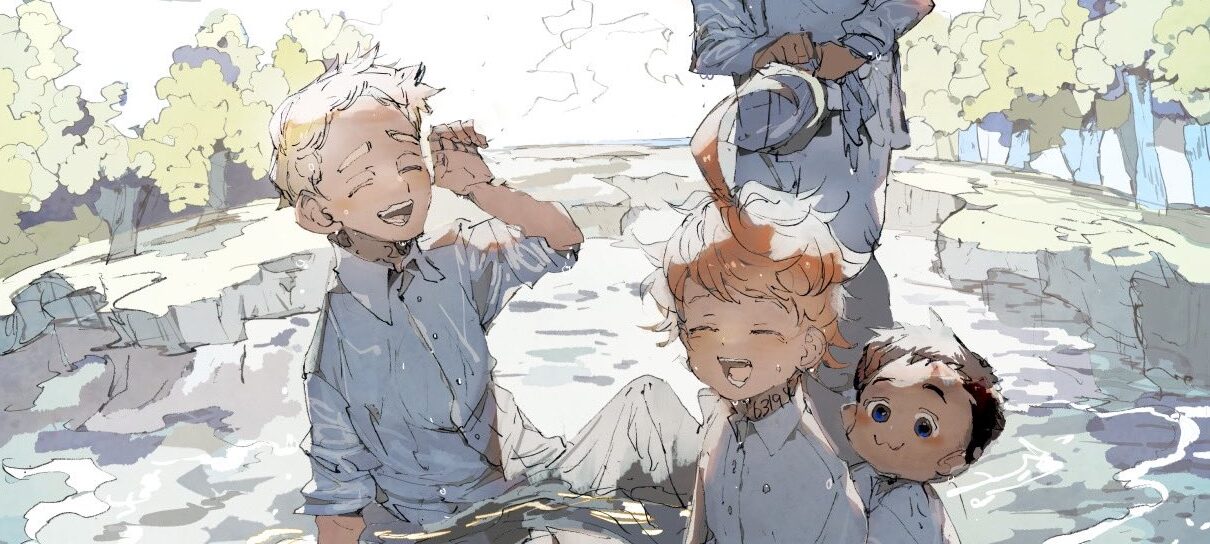 Mangá The Promised Neverland com 42 milhões de cópias