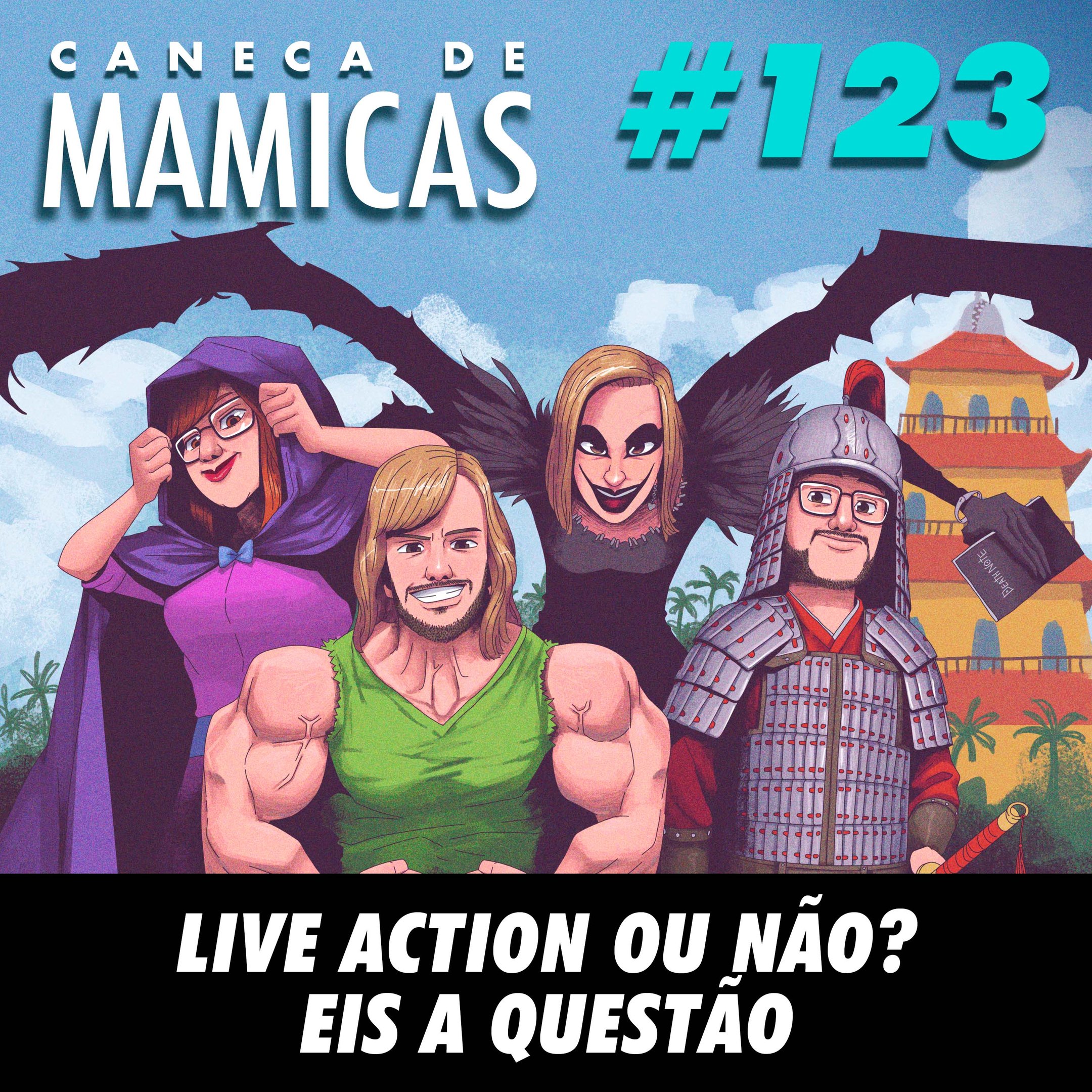 Caneca de Mamicas 123 - Live Action ou não? Eis a questão