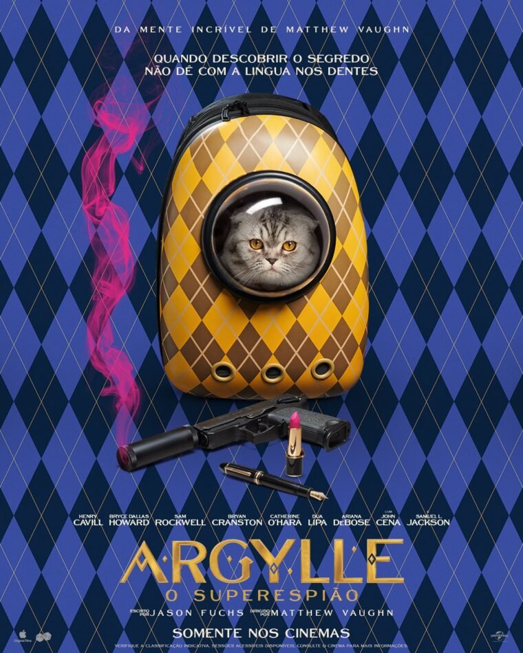 Argylle: Henry Cavill é superespião em trailer do filme