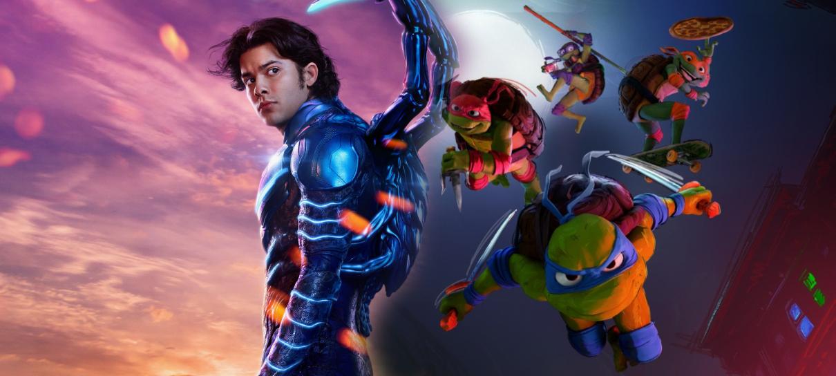 As Tartarugas Ninja: Caos Mutante estreia atrás de Besouro Azul no Brasil