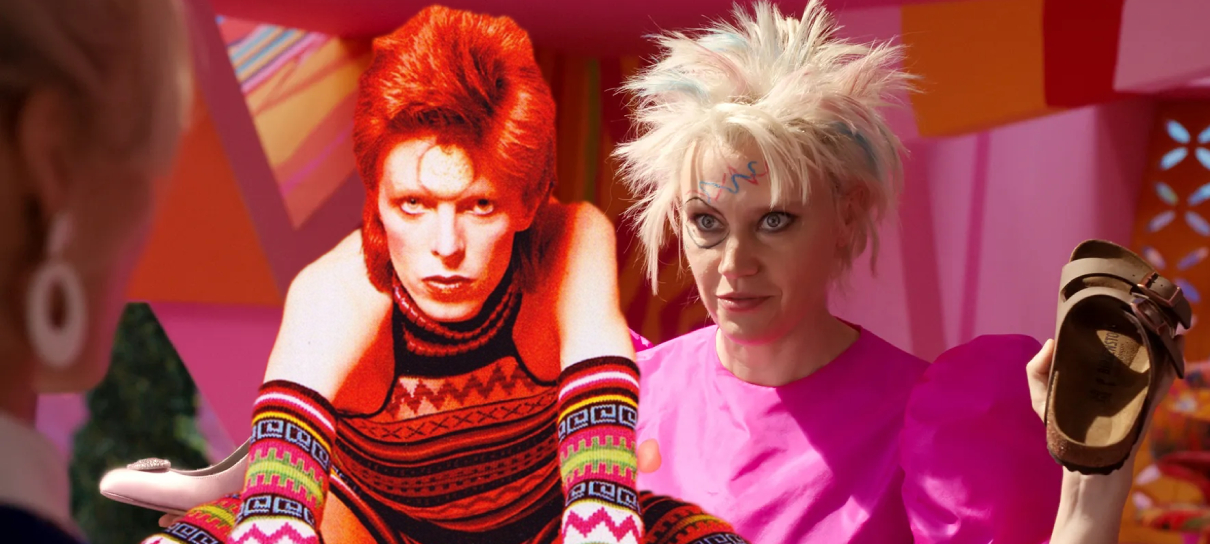 Barbie Estranha do filme foi inspirada em David Bowie