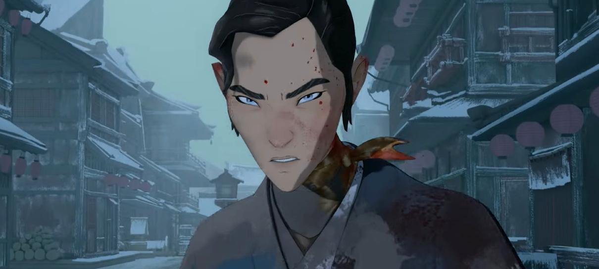 Blue Eye Samurai, nova animação da Netflix, ganha teaser com sede de vingança