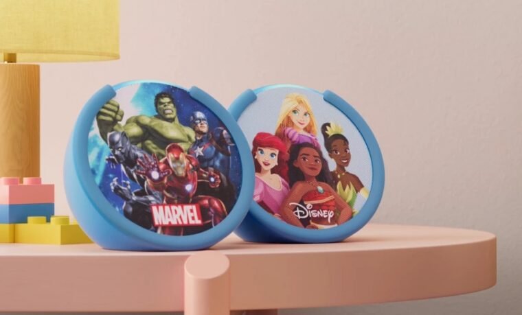 Echo Pop Kids vem com designs de Os Vingadores e princesas da Disney