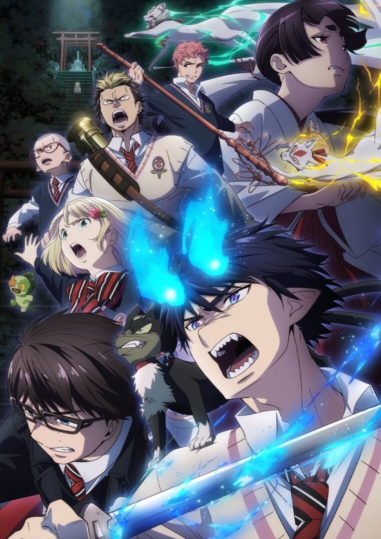 Blue Exorcist  2ª temporada tem trailer e data de lançamento revelados -  Geek Project