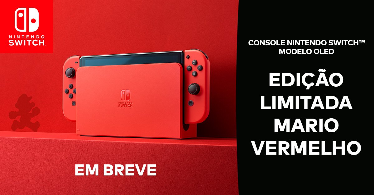 Nintendo - novos modelos temáticos do Nintendo Switch a caminho do Brasil!  - Sharkiando