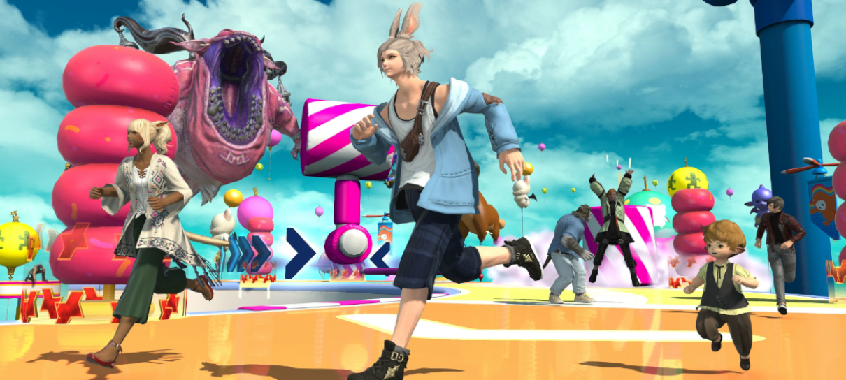 Evento de Fall Guys em Final Fantasy XIV ganha imagens divertidas