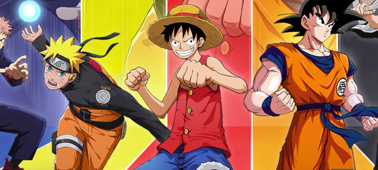 JOGO DE ANIME COM VÁRIOS PERSONAGENS DE DRAGON BALL, NARUTO, ONE PIECE,  BLEACH E OUTROS!!! 