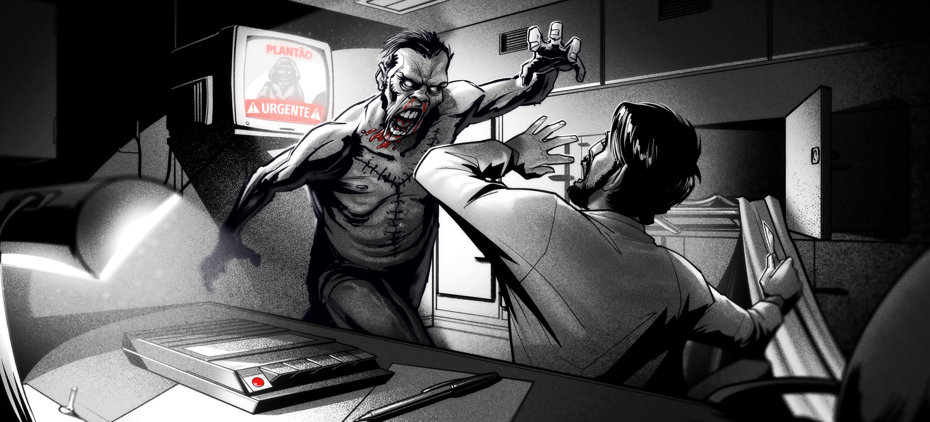 Capa do episódio T-Zombii: A Gravação dos Mortos – Áudio Drama