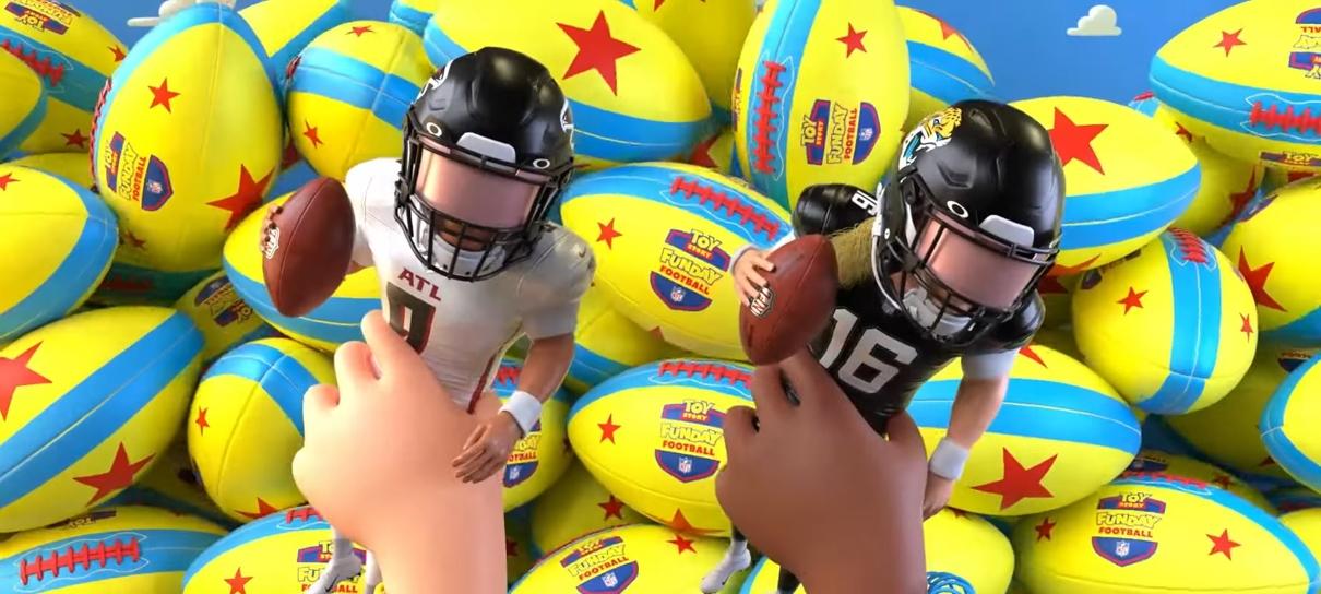 NFL e Toy Story anunciam parceria inusitada com transmissão em outubro