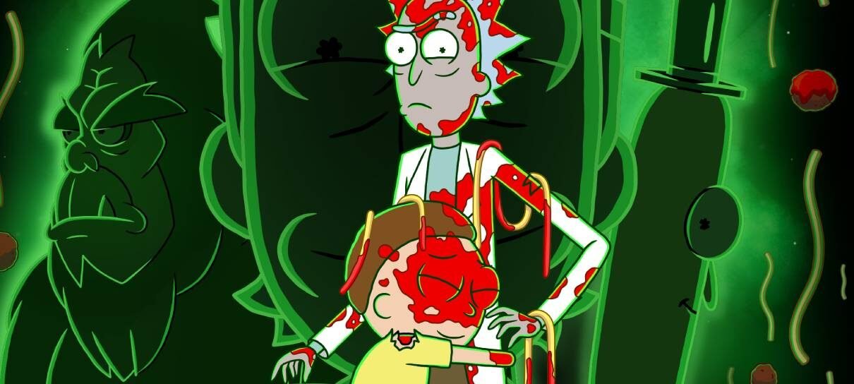 Rick Matou o Rick Prime a sangue frio(Rick e morty Temporada 7 dublado) 