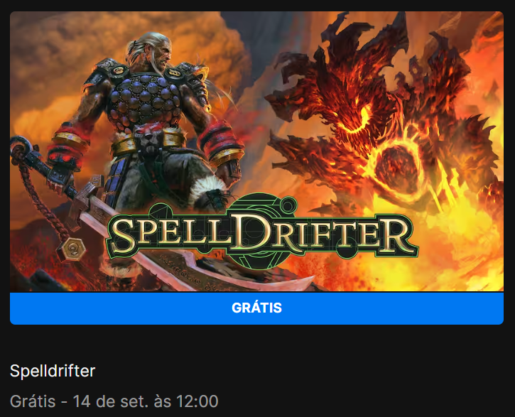 Spelldrifter (PC) é o jogo grátis da semana na Epic Games Store - GameBlast