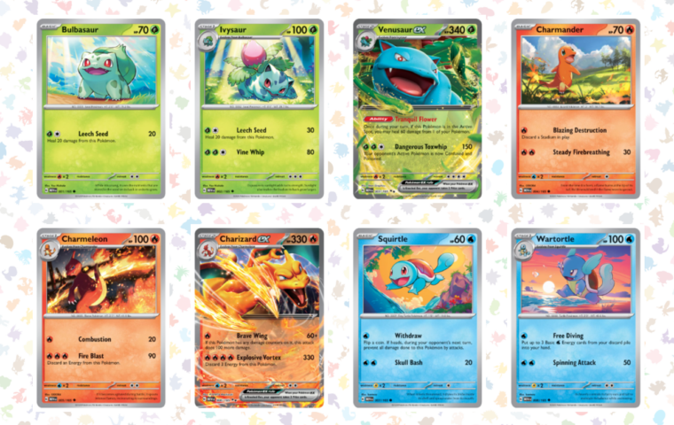 Otaku Cabeludo: O primeiro visual dos 151 pokémons da primeira geração no  TCG