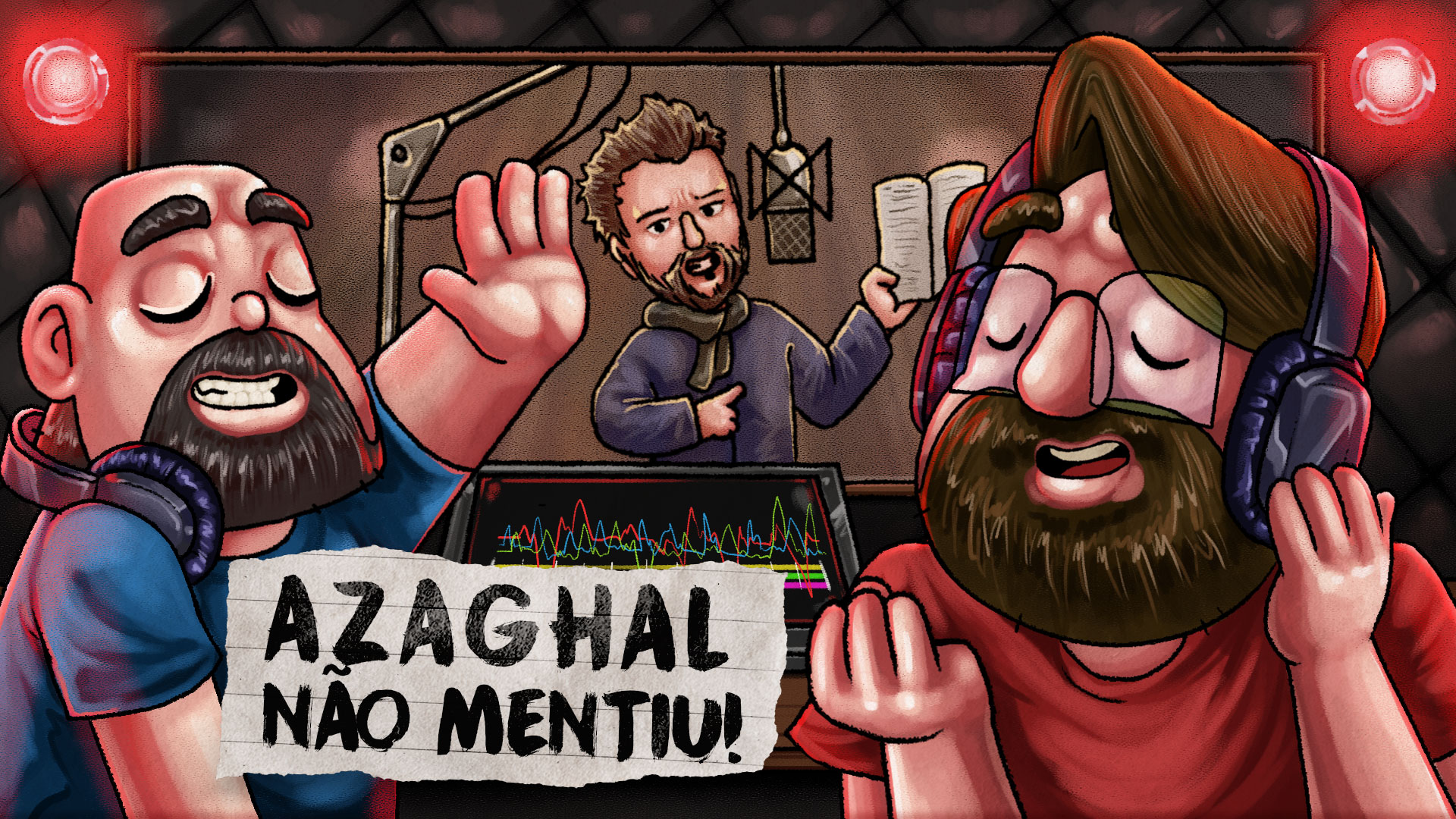 SELTON MELLO E AZAGHAL NO LABIRINTO