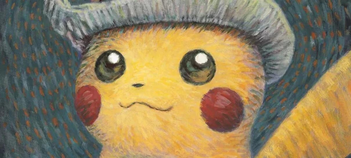 Carta especial do Pikachu não estará mais disponível no Museu Van Gogh