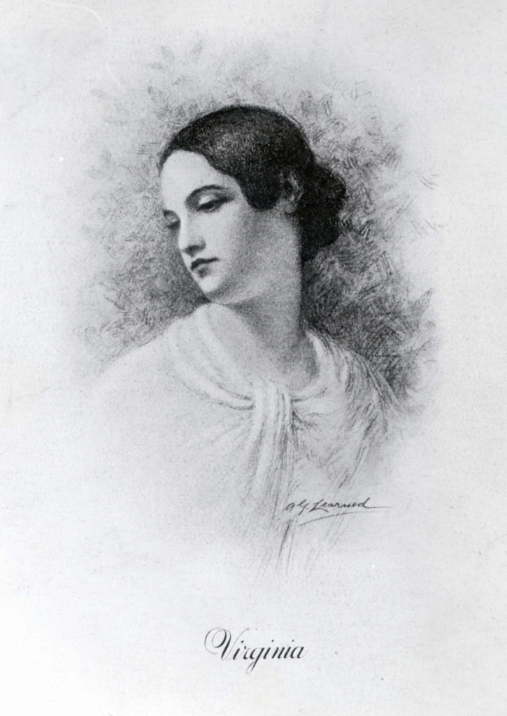 Retrato de Virginia Eliza Poe (Reprodução)