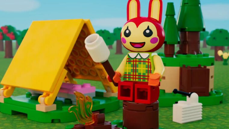 LEGO revela vila de conjuntos inspirados em Animal Crossing
