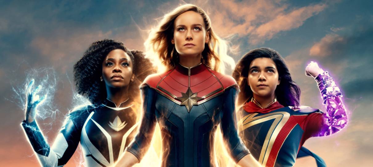 As Marvels destaca amizade do trio parada dura em vídeo de bastidores