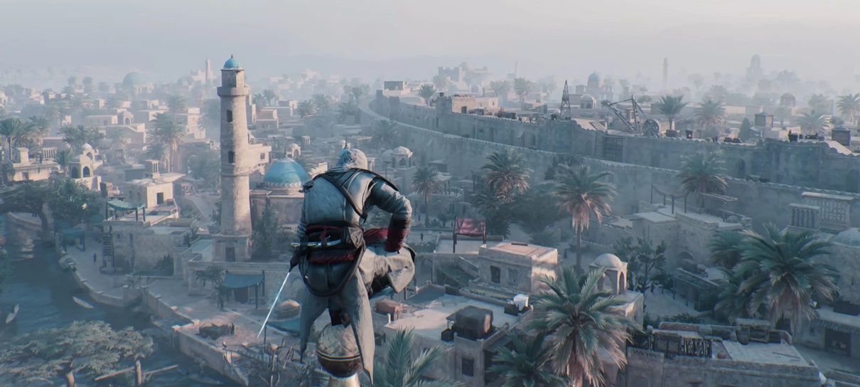 Criadores de Assassin's Creed Mirage esconderam uma frase no logo do jogo