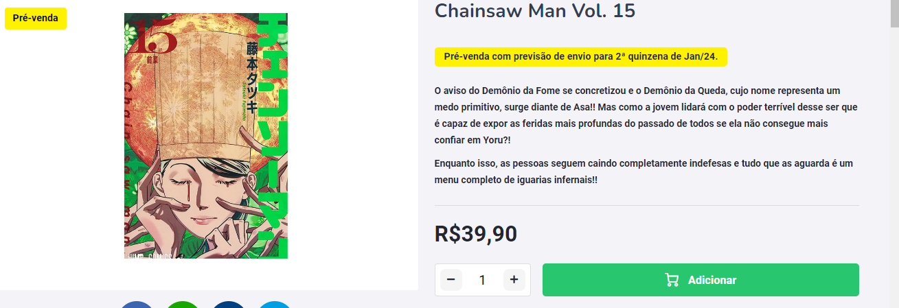 Chainsaw-man' e 'Hanako-kun' ganham previsão de lançamento no Brasil
