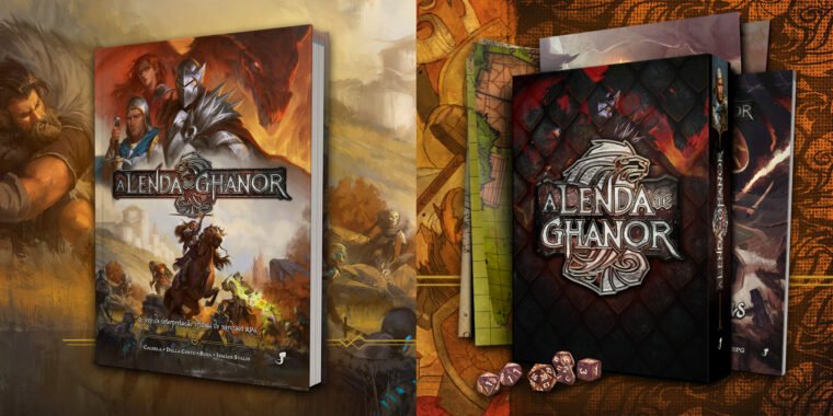 A Lenda de Ghanor RPG (Versão Luxo)