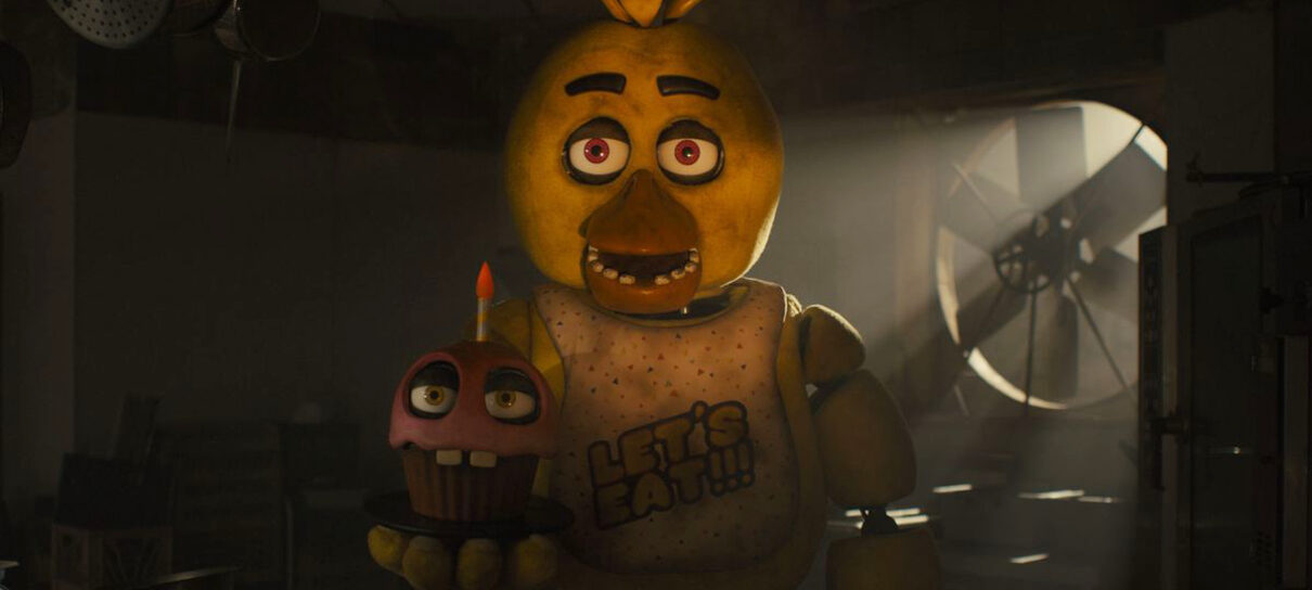 Boneco pegou fogo no set de Five Nights at Freddy's