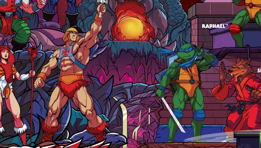 As Tartarugas Ninja se unem a He-Man em nova linha de colecionáveis
