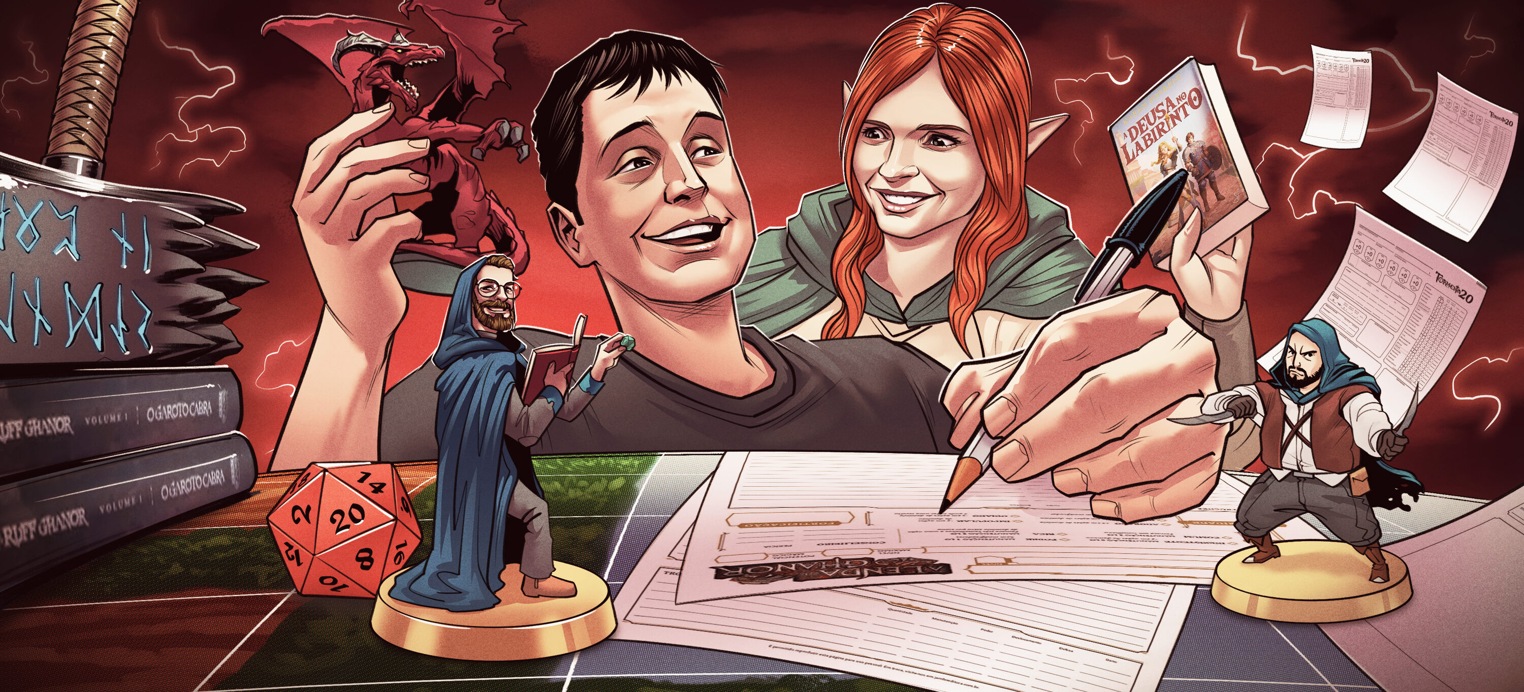 Capa do episódio Criando mundos de RPG