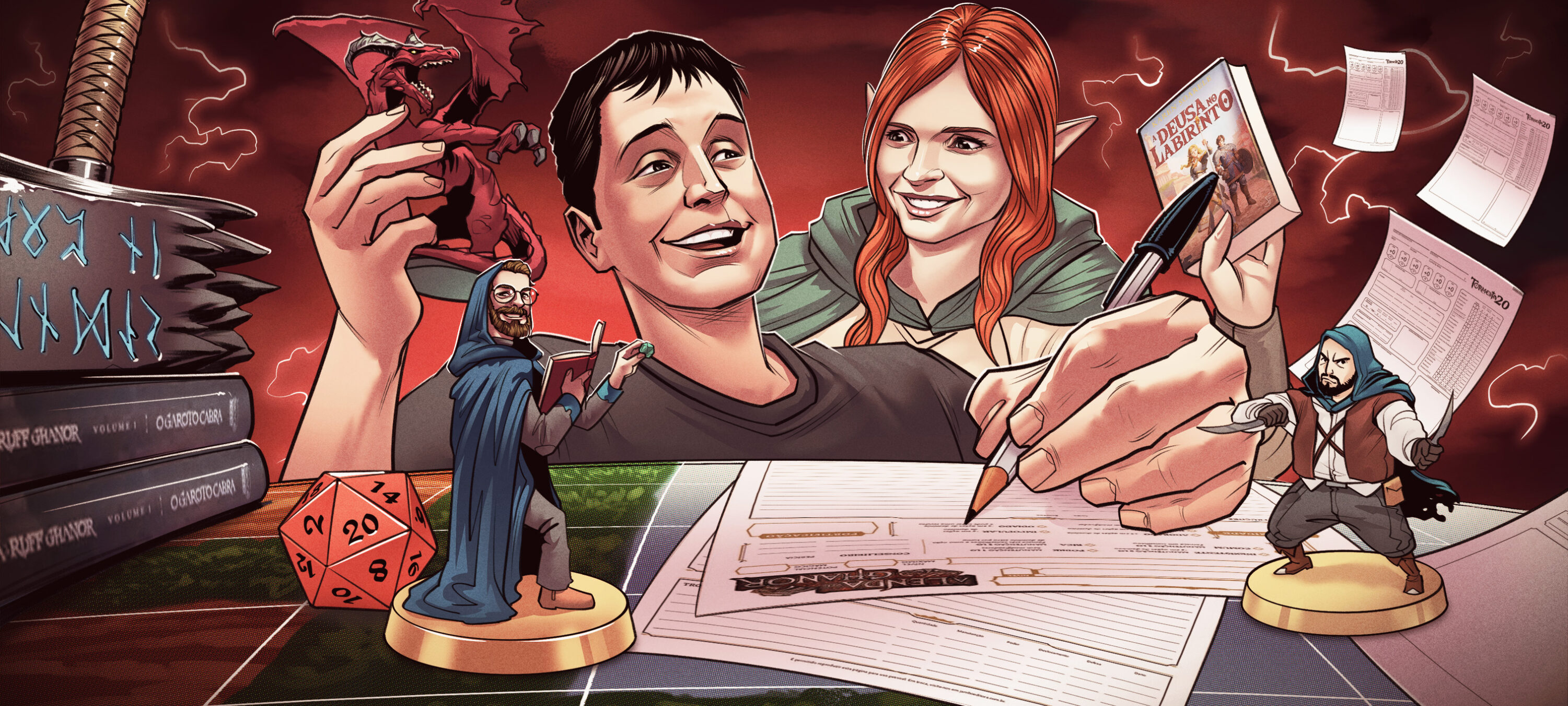 Criando mundos de RPG