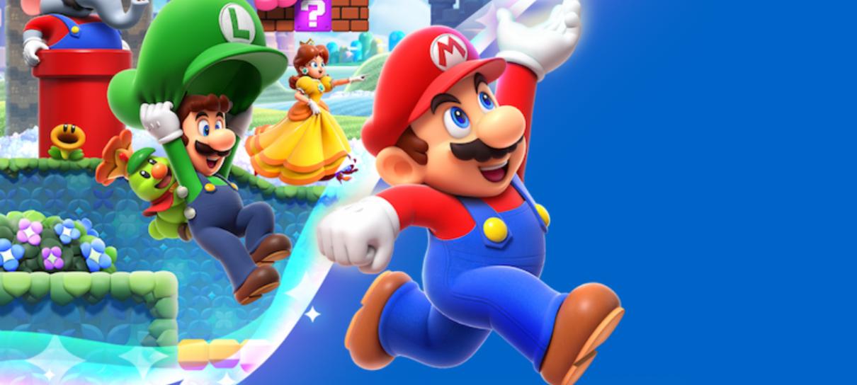 Nintendo revela novo dublador do Mario em Super Mario Bros. Wonder