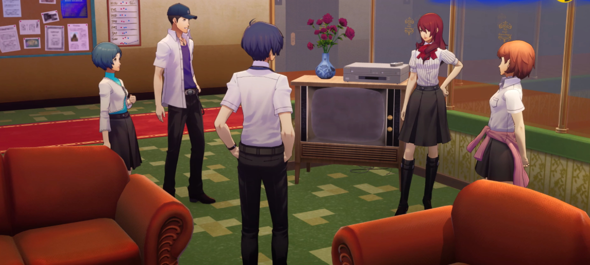 Persona 3 Reload destaca vida no dormitório em trailer legendado