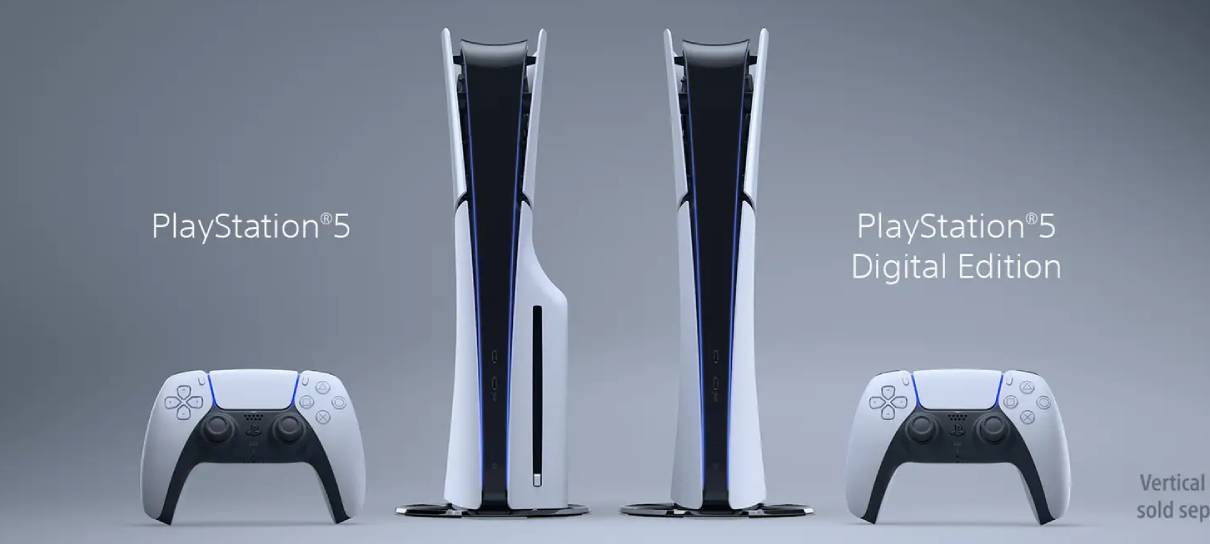 Sony revela novos modelos do PlayStation 5