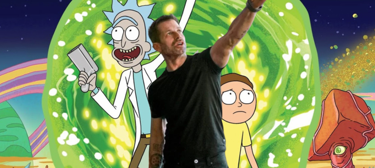 Zack Snyder ofereceu ajuda para filme de Rick and Morty acontecer, diz criador