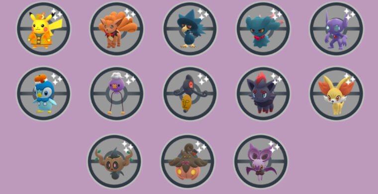 Pokémon GO aquece o mercado com novos Shiny e fantasias!