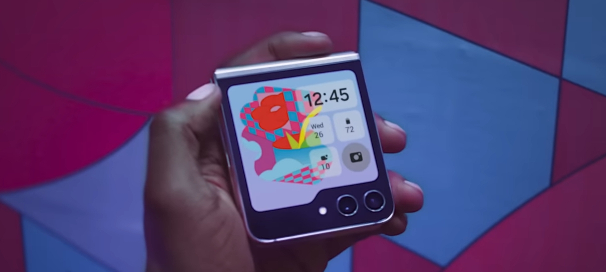 Samsung Galaxy Z Flip5 e celulares estão em promoção na Amazon