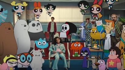 Cartoon Network mistura gerações de desenhos em comercial divertido