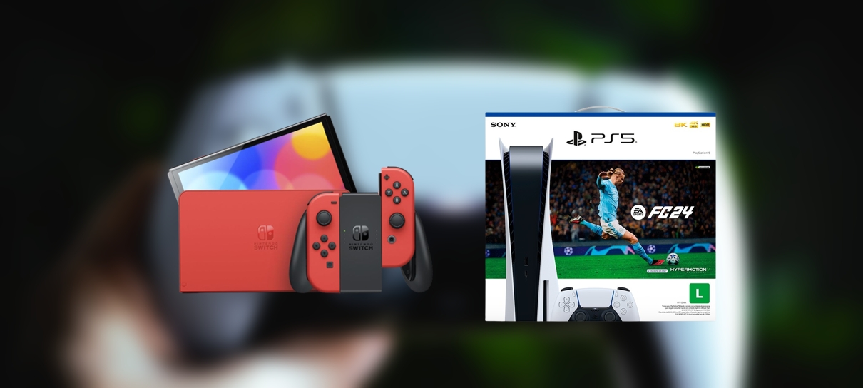 PS5, Nintendo Switch e mais em promoção na Mega Oferta Amazon Prime