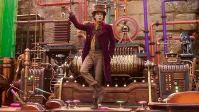 Willy abre A Fantástica Fábrica de Chocolate no trailer de Wonka