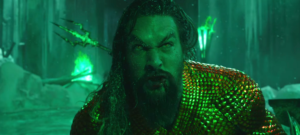 Aquaman busca filho sequestrado em novo trailer de O Reino Perdido