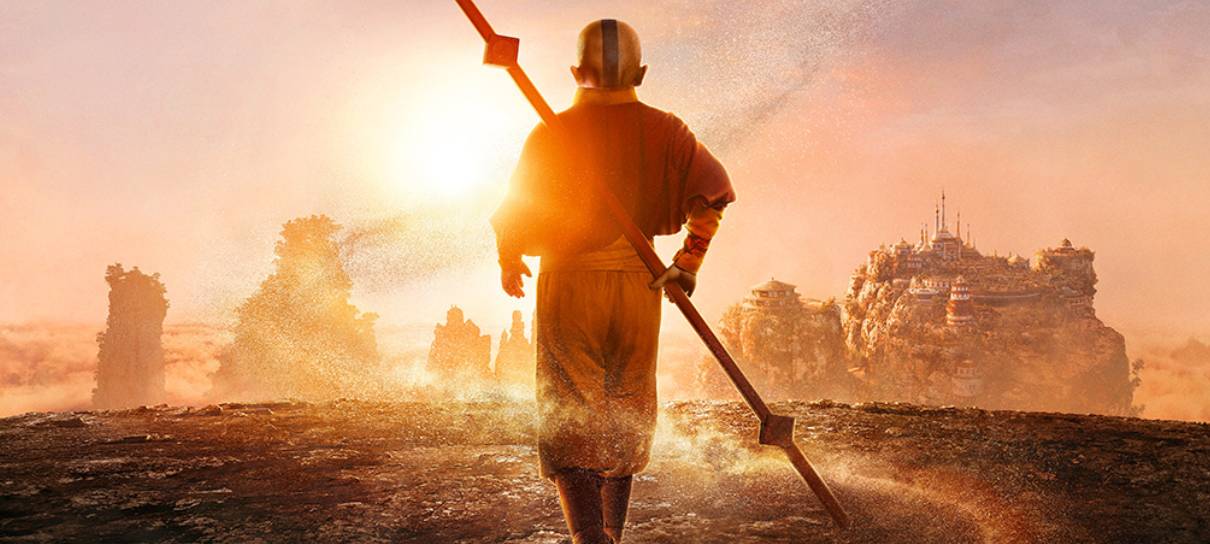 Aang encara aventura em cartaz de Avatar: O Último Mestre do Ar